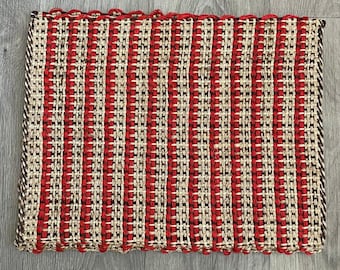 Placemats Natural Fibers. (Set of 6 )Multiple colors. Fique