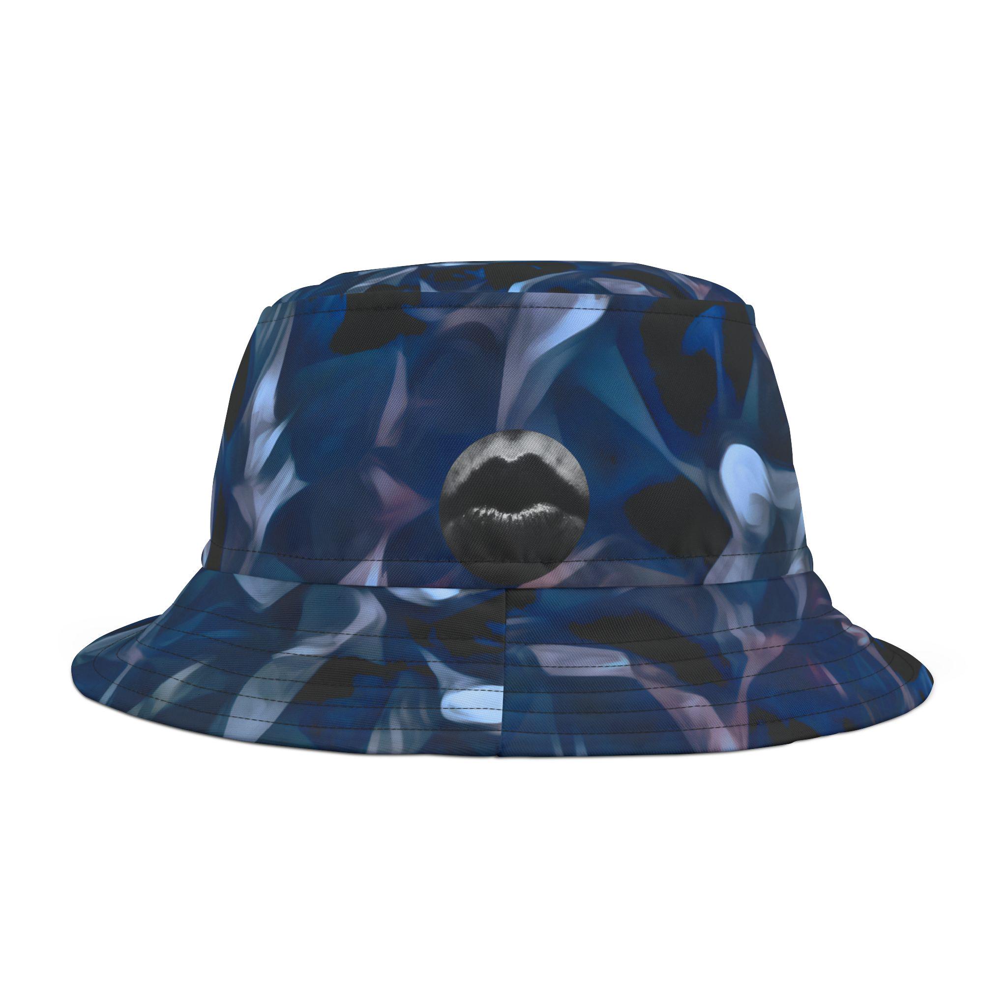 bucket hat fishing lures Pass~Port Frog Lure Anglers This blue and whiteBusch Light reversible bucket hat is made from a cotton/poly blend and features an all GORGEOUS Hot Lips Coolest FISHING