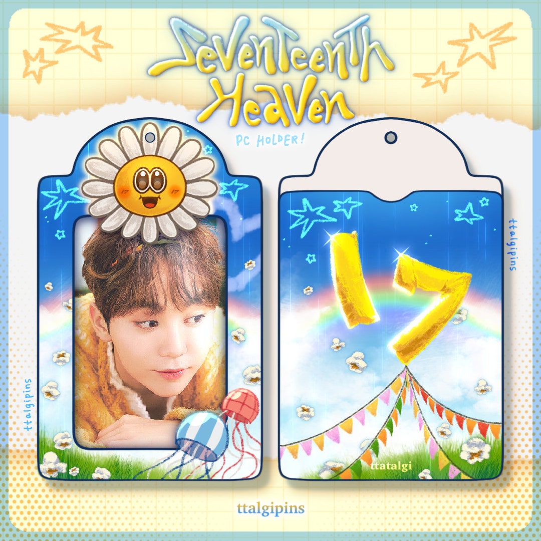 Seventeen seventeenth Heaven Photocard Holder PREORDER Etsy Seventeen seventeenth Heaven Photocard Holder PREORDER Etsy