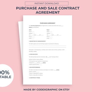Koopovereenkomst. Aan- en verkoopcontract. Verkoopcontract. Koopcontract voor bedrijven. Verkoopcontract. Word, canvas, pdf