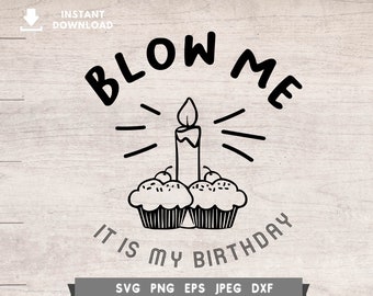 Download Funny Birthday Svg Etsy