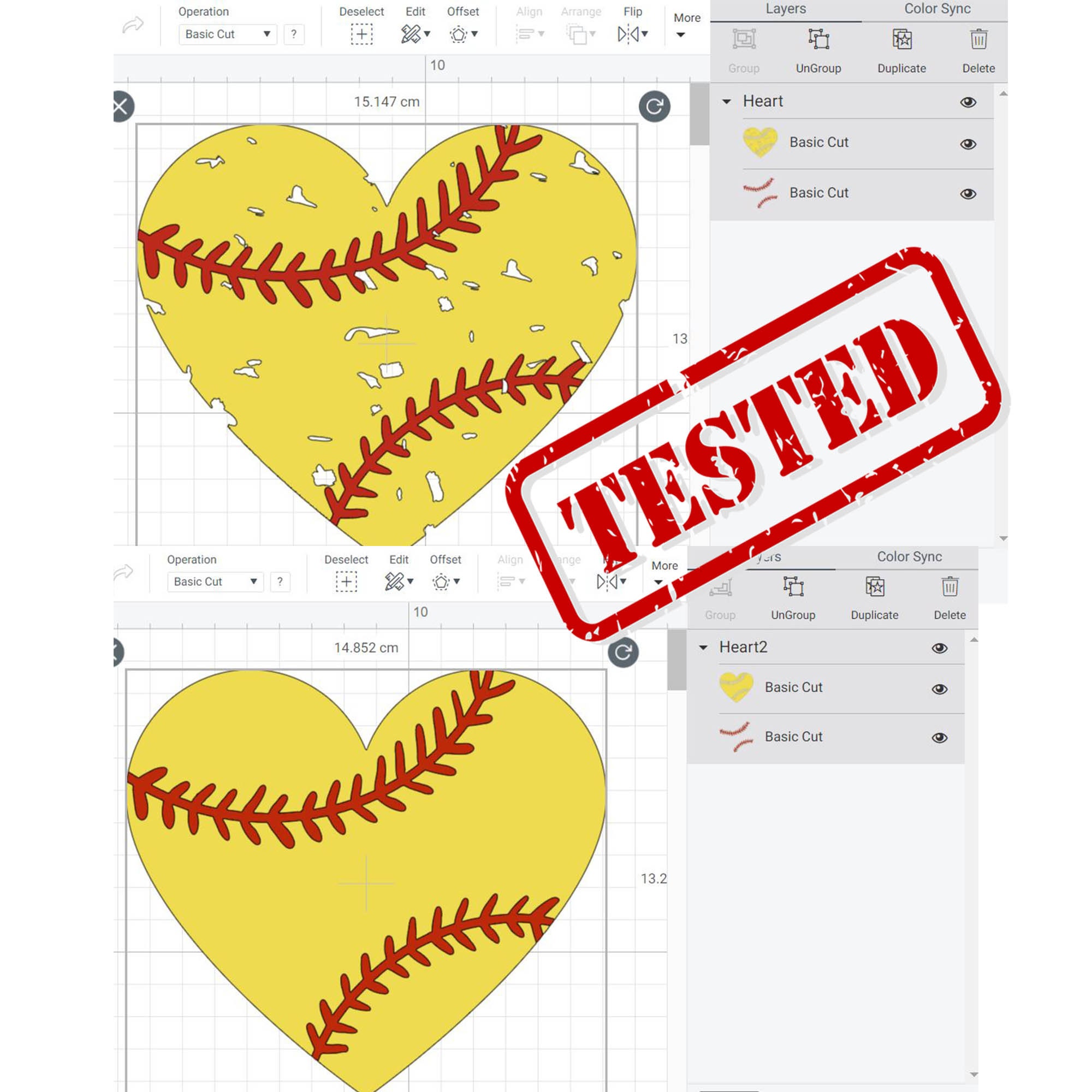 Distressed Softball Heart Svg Png Bundle for Girls Mom Grunge Etsy