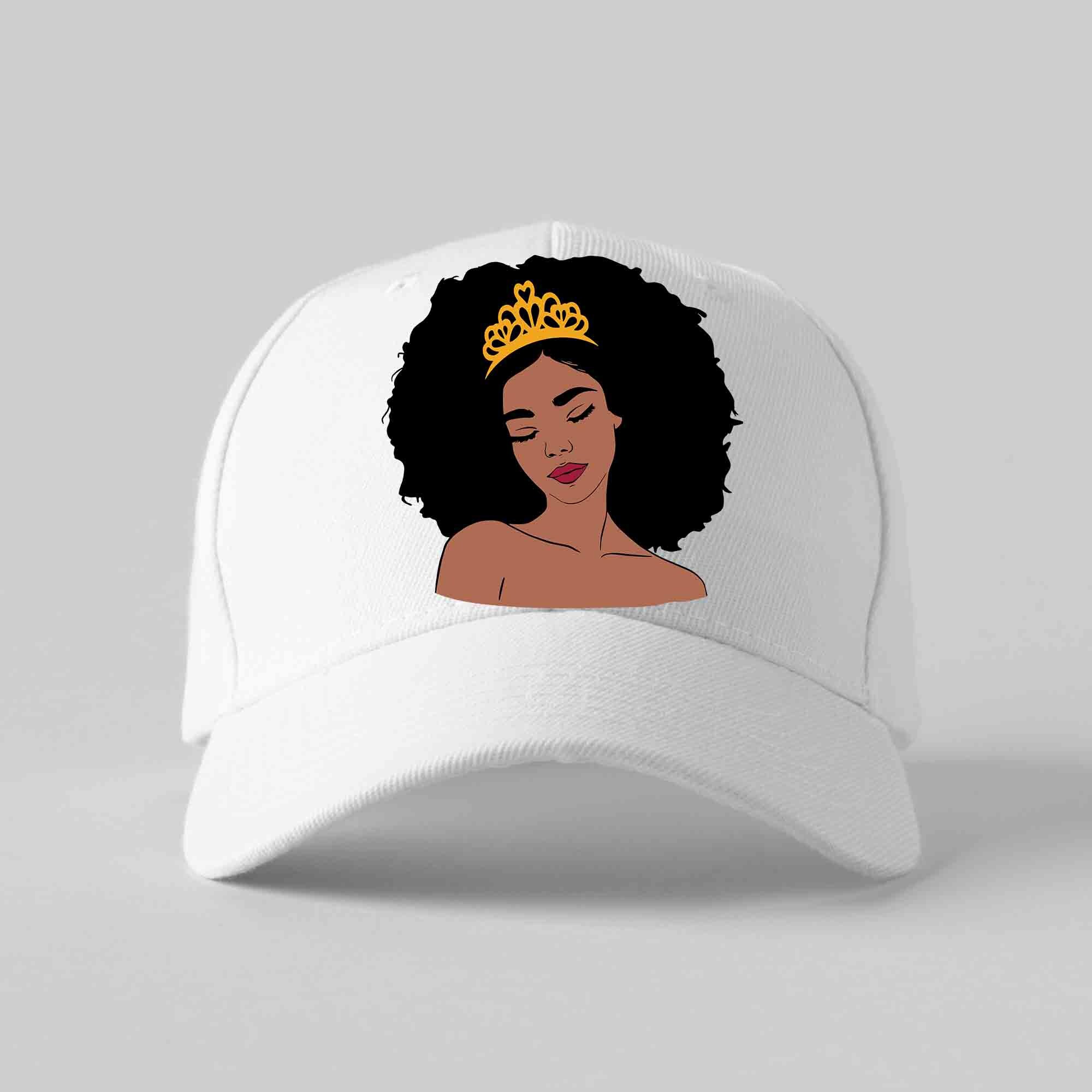 Afro Girl With Crown SVG Bundle Black Queen Crown Natural Etsy Hong Kong
