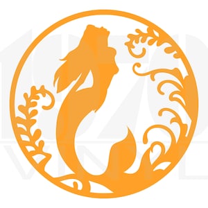 Mermaid Vinyl Decal - Mermaid Fantasy Decal - Car Decal - Window Decal - Laptop Decal - Tumbler Decal