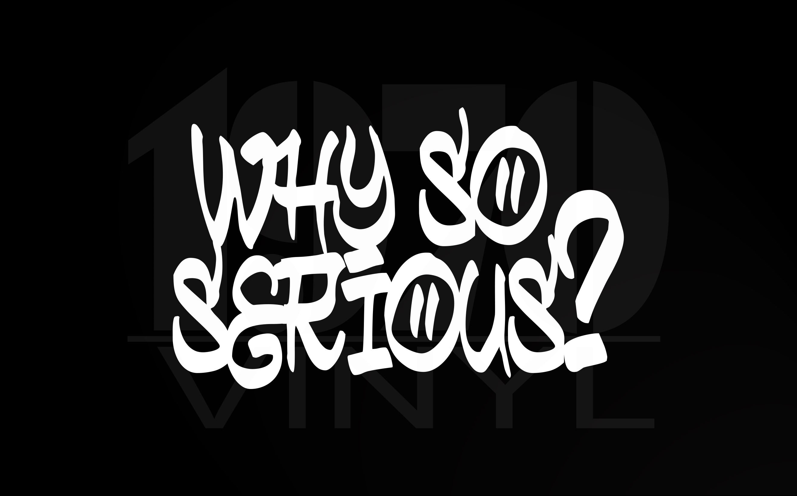 Why so Serious Vinyl Decal Car Decal Window Decal Truck Etsy