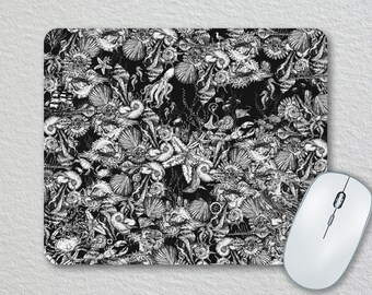 Cute Mouse Pad for Laptop Computer Non-Slip Small Home Travel Mouse Pads for Man Womenstar Fish Under Water Cute Mouse Pad for Laptop Computer Non-Slip Small Home Travel Mouse Pads for Man Womenstar Fish Under Water