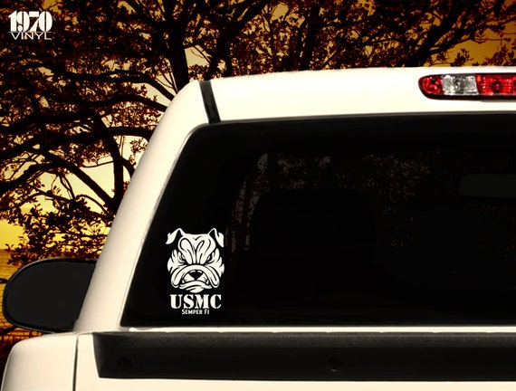 Semper Fi Vinyl Decal USMC Marine Corps Fidelis Marines car window truck tumbler Semper Fi Vinyl Decal USMC Marine Corps Fidelis Marines car window truck tumbler