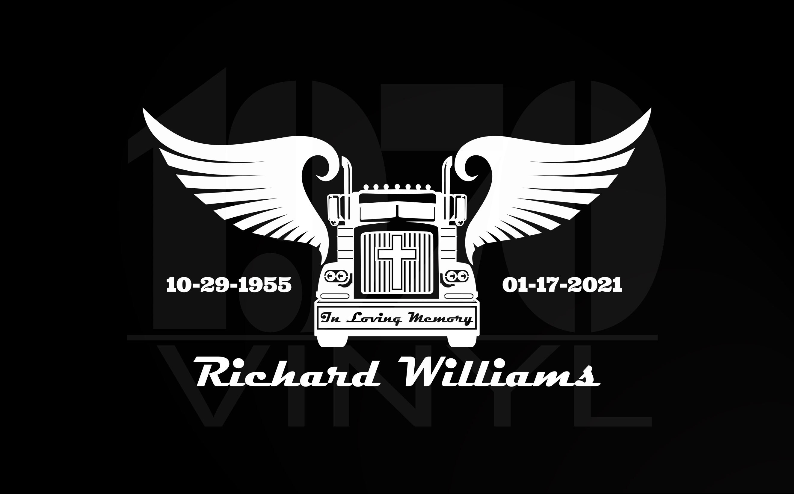 In Loving Memory Big Rig Semi Wings Vinyl Decal Window Decal Etsy