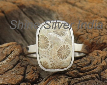 fossil silver rings for women