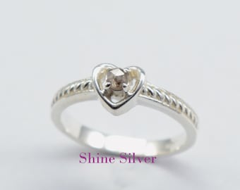 Real Diamond Ring Etsy
