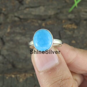 Turquoise Ring, 925 Sterling Silver Ring,Statement Ring, Ring for Women, Promise Ring , Handmade Jewelry, Gift For Her,Anniversary Gift Ring