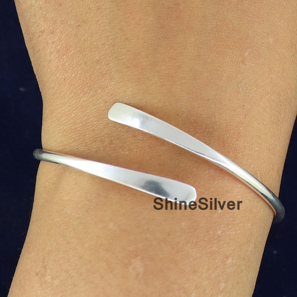 Thick West Indian Bangles, Sterling Silver Bangles, Adjustable Bangles for women, West Indian Silver Bangles Jewelry, Silver Boho Jewelry