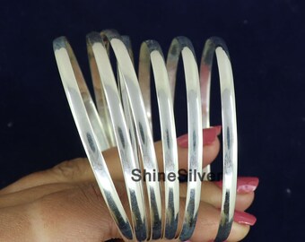 Sterling Silber West Indian Armreif Set - Jubiläumsschmuck