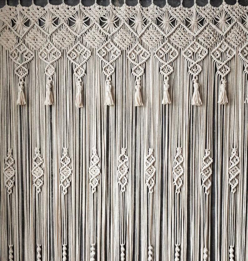 Макраме шторы на окна схемы