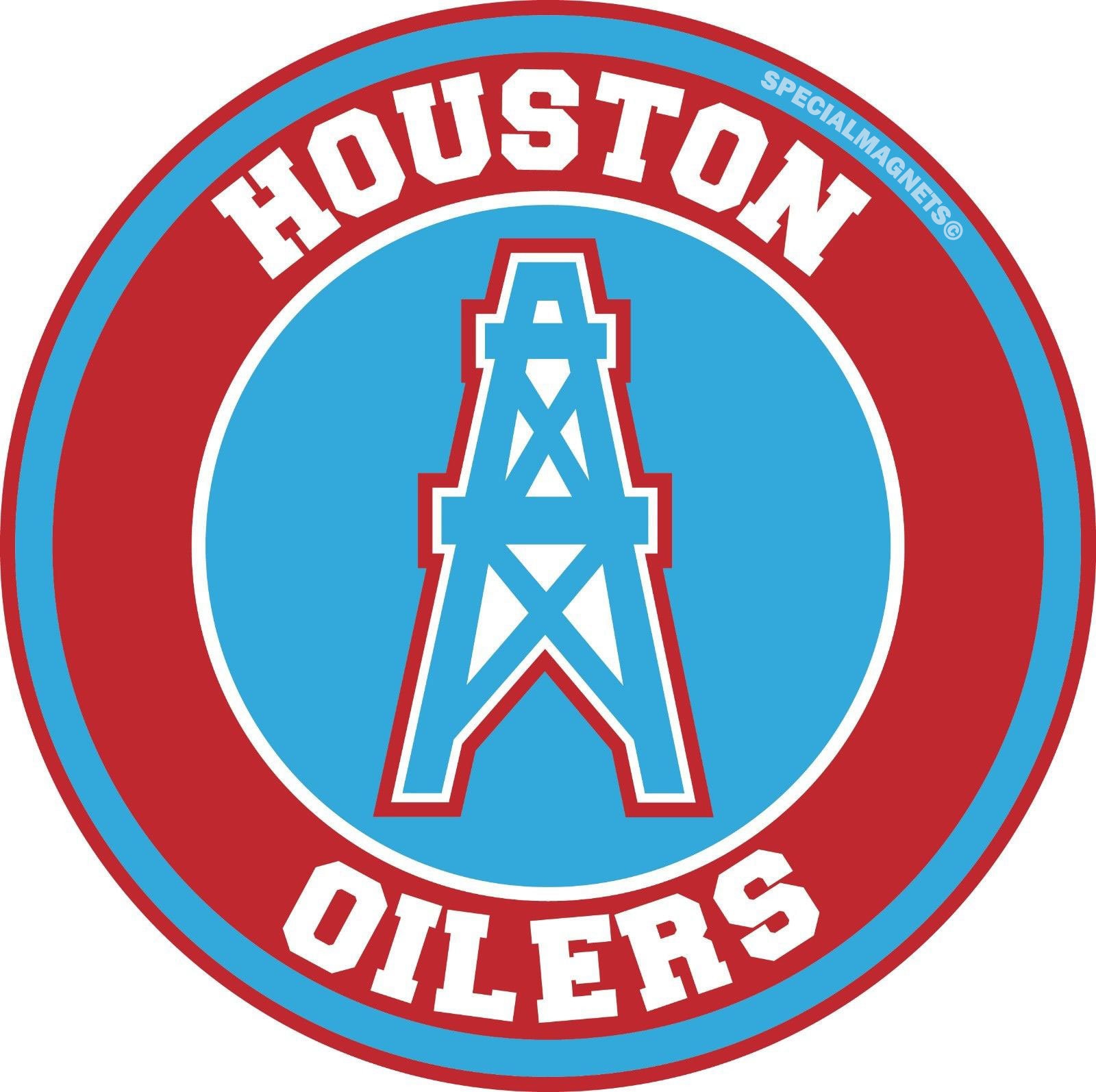 Houston Oilers Logo Stickers Lot Pc New Sport Laptop Wall Etsy UK