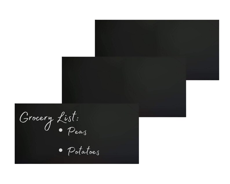 Chalkboard Adhesive Sheets 24 Pack 13x32cm Decorative Wall Etsy Australia