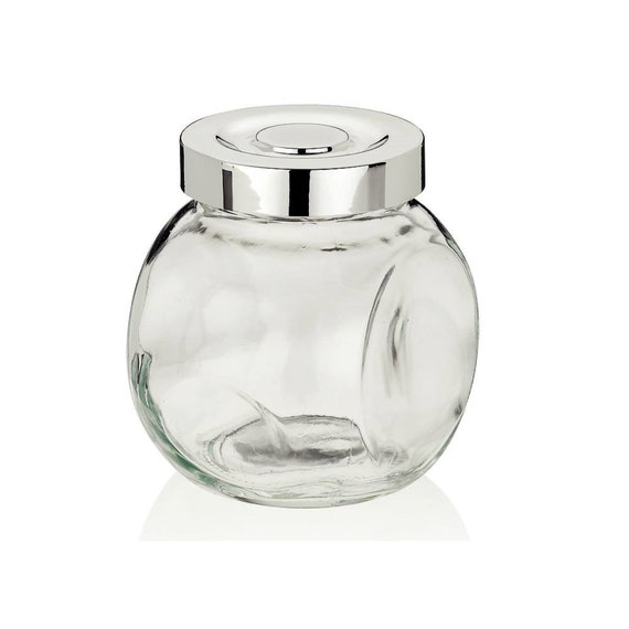 Small Glass Spice Jar Glass Bottle Storage Jar With Ceramic Lid