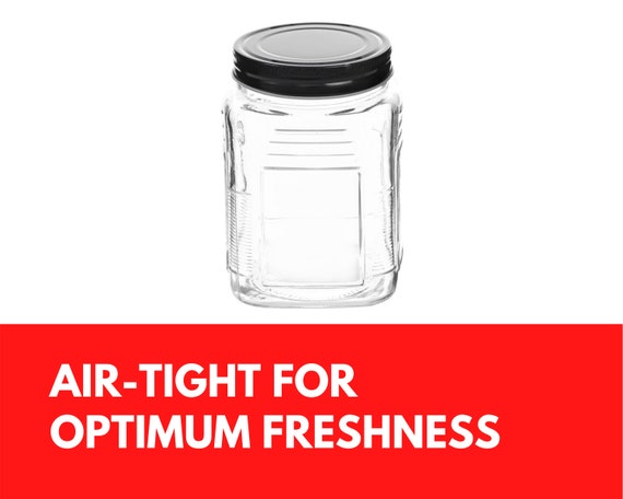 BULK LOT Smalll Glass Jars With Airtight Lids 70ml Mini Glass