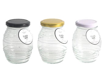 36 X Small Glass Apothecary Jar 350ml Wedding Favours Party Favors