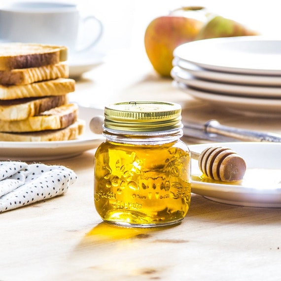 Tarros de cristal para alimentación: Mermeladas, conservas, miel