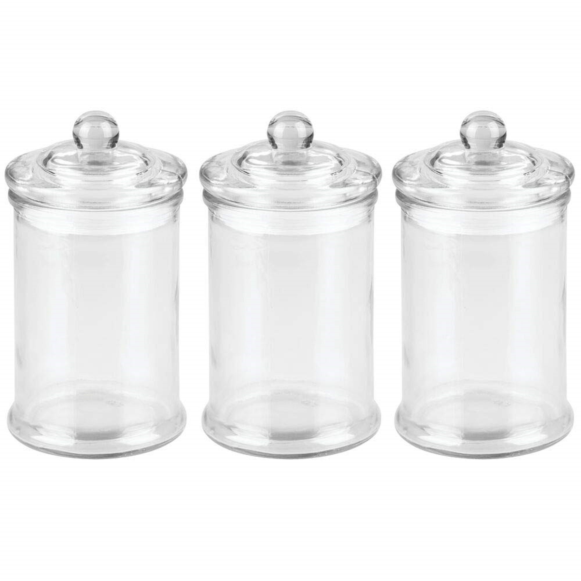 BULK LOT Smalll Glass Jars With Airtight Lids 70ml Mini Glass Spice Jars  With Clip Lid Small Glass Containers Lids Party Wedding Favours 