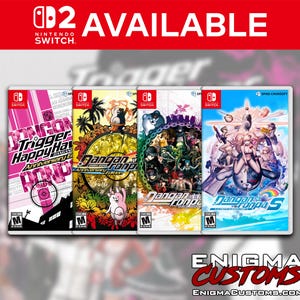 Danganonpa: 4 CASE BUNDLE Custom Switch Cases