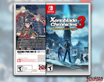 Xenoblade Chronicles 3: Future Redeemed Custom Switch Cover
