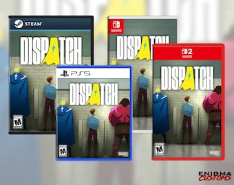 Dispatch Custom Switch/PS5/Steam/Switch 2 Cover (NO GAME)