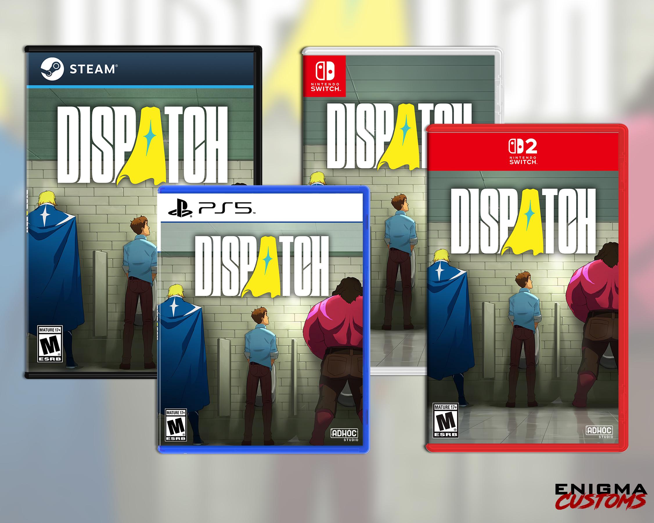 Dispatch Custom Switch/ps5/steam/switch 2 Cover (NO GAME) - Etsy