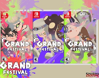 ポスター Splatoon グランドフェスティバル Switch スプラトゥーン ポスター Splatoon グランドフェスティバル Switch スプラトゥーン