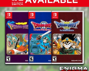 Nintendo Switch Dragon Quest 1 2 & 3 Collection I II III Dragon Quest 1, 2 & 3 Collection (2019) | Switch Game