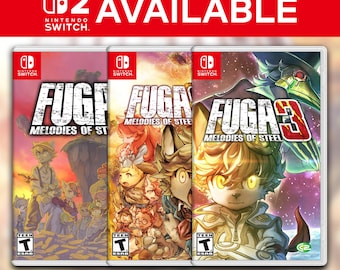 Fuga Melodies of Steel 3 CASE BUNDLE (No Game Included)