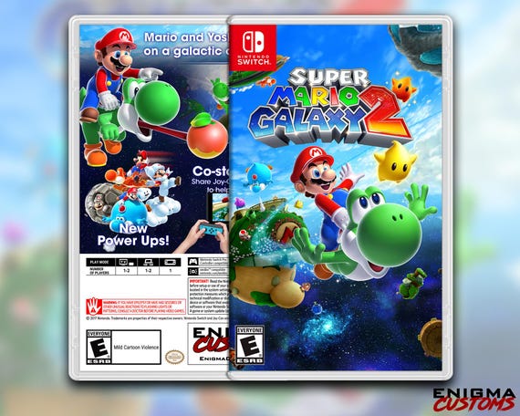 Super Mario Galaxy 2 Custom Switch/switch 2 Case (NO GAME) - Etsy
