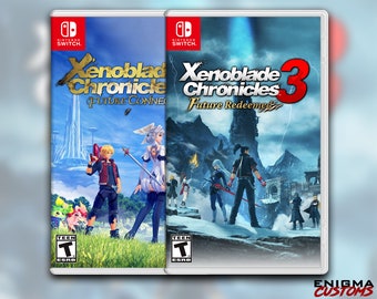 Xenoblade Future Connected/redeemed Switch Custom Covers DOUBLE