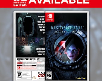 Resident Evil Revelations Custom Switch Cover (NO GAME)