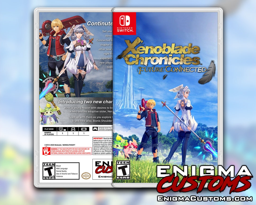 Xenoblade Chronicles 3 Future Redeemed - Replacement Case Custom Nintendo  Switch Boxart with Physical Game Case (No Game Incl.)