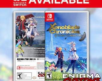Xenoblade Chronicles: Future Connected Custom Switch Cover (NO GAME)