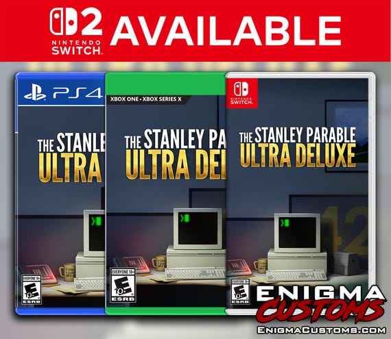 The Stanley Parable: Ultra Deluxe Custom Switch/xbox/ps4/ps5