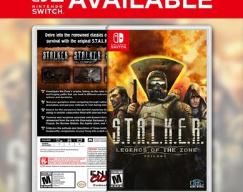 S.T.A.L.K.E.R.: Legends of the Zone Trilogy Custom Switch Cover (NO GAME)
