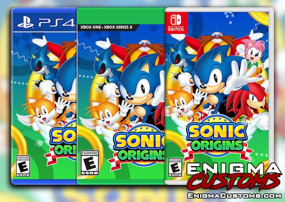 Sonic Origins Custom Switch/Xbox/PS4/PS5 Cover PAS DE JEU -  Canada