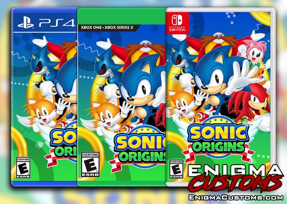 Sonic Origins Custom Switch/Xbox/PS4/PS5 Cover PAS DE JEU -  Canada