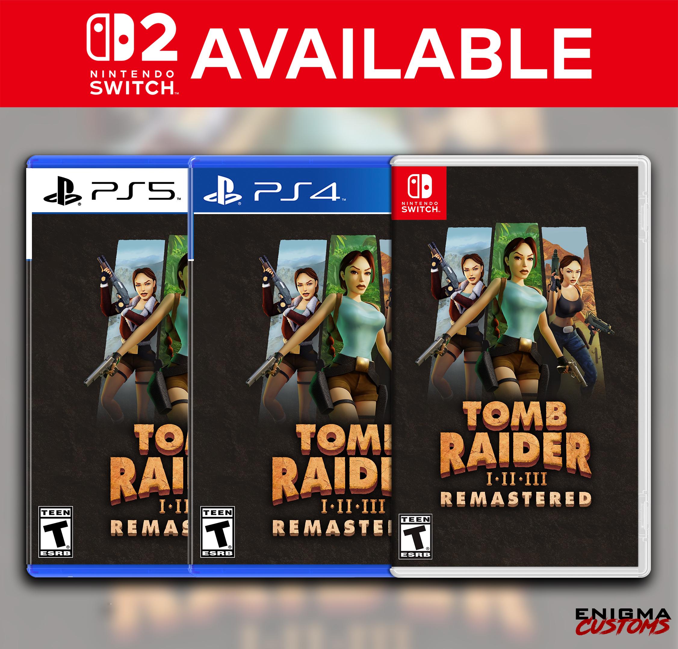 Fourreau Édition Collector Tomb Raider 1-2-3 Remastered – Neuf Sous Blister