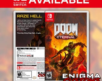 DOOM Eternal Custom Switch Cover (NO GAME)