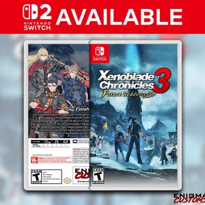 Xenoblade Chronicles 3: Future Redeemed Custom Switch Cover (NO GAME)