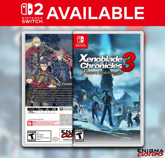 Nintendo Switch Xenoblade DE Xenoblade 2 3 Xenoblade Chronicles 3 - Nintendo Switch : Target
