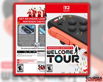 Welcome Tour Custom Switch 2 Cover (NO GAME)