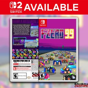F-Zero 99 Custom Switch Cover (NO GAME)