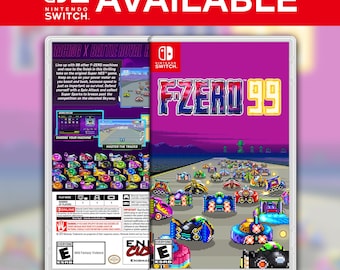 F-Zero 99 Custom Switch Cover (NO GAME)