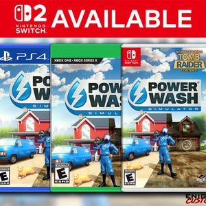 Powerwash Simulator Custom Switch/Xbox/PS4/PS5-cover (GEEN SPEL)