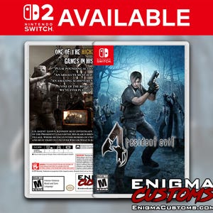 Resident Evil 4 Custom Switch Cover (NO GAME)
